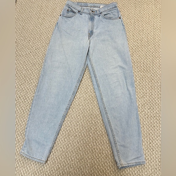 Vintage Levi’s Orange Tab Loose Light Wash 31x34 Tapered - Picture 7 of 14